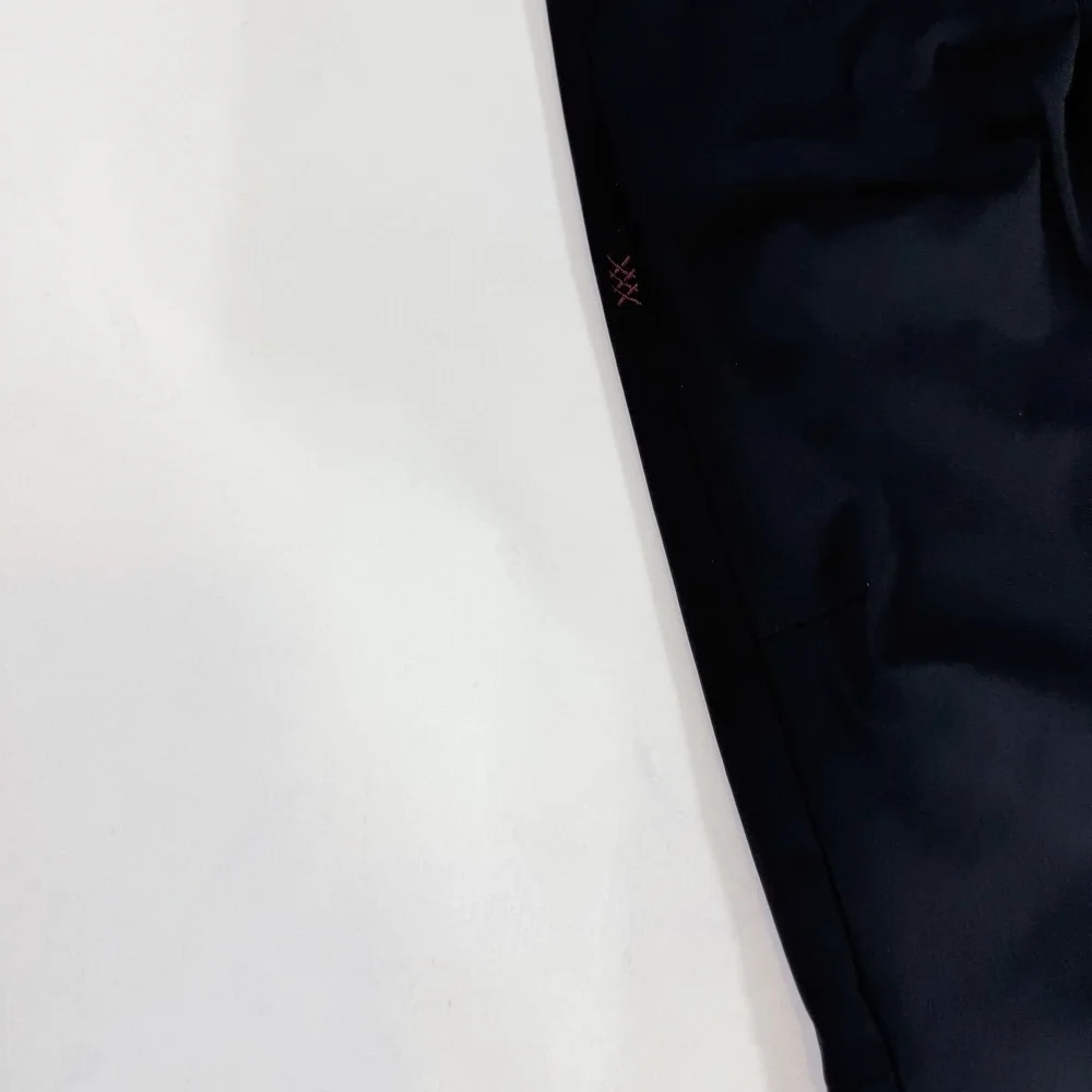 Rhone Pants Mens 34‎ Black Performance Stretch Straight Leg Travel Workwear